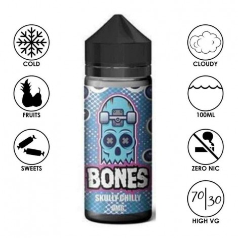 Bones By Wick Liquor Skully Chilly