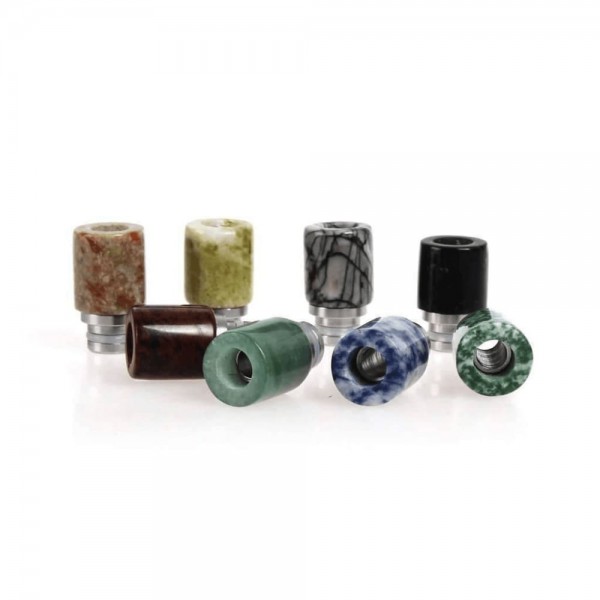 Stone & Stainless Steel Stubby Drip Tip