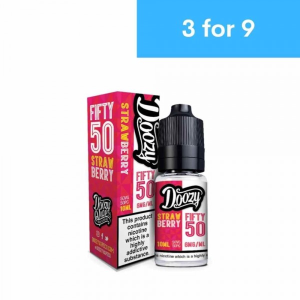 Doozy 5050 Eliquid Strawberry