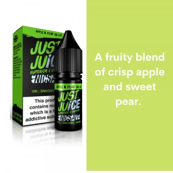 Just Juice Salts - Apple & Pear On Ice