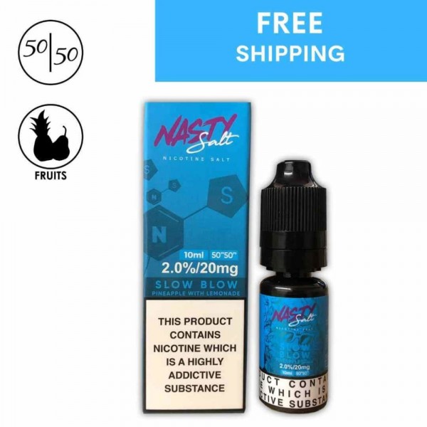 Nasty Salts Slow Blow Eliquid