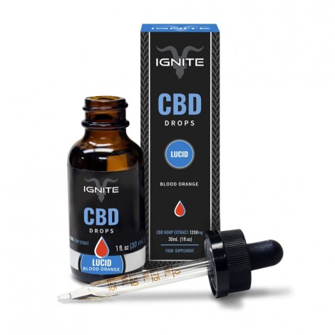 Ignite CBD Drops Lucid - Blood Orange 30ml 1200mg