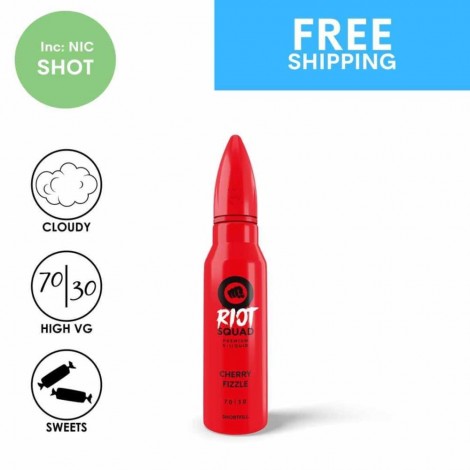 Riot Squad Cherry Fizzle | 60ml