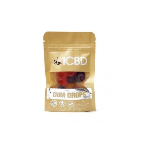Fruit Flavoured Gum Drops By 1CBD 100mg