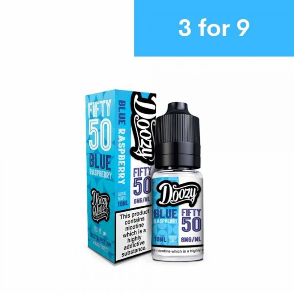 Doozy 5050 Eliquid Blue Raspberry