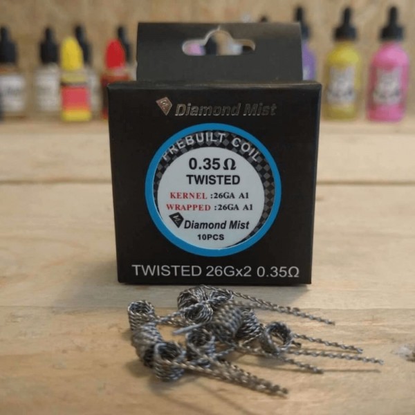 Diamond Mist Twisted Coils 0.35 Ohm