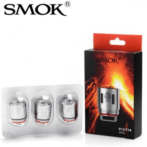 Smok V12 - T14 TFV Beast Coils Pack Of 3 0.12ohm