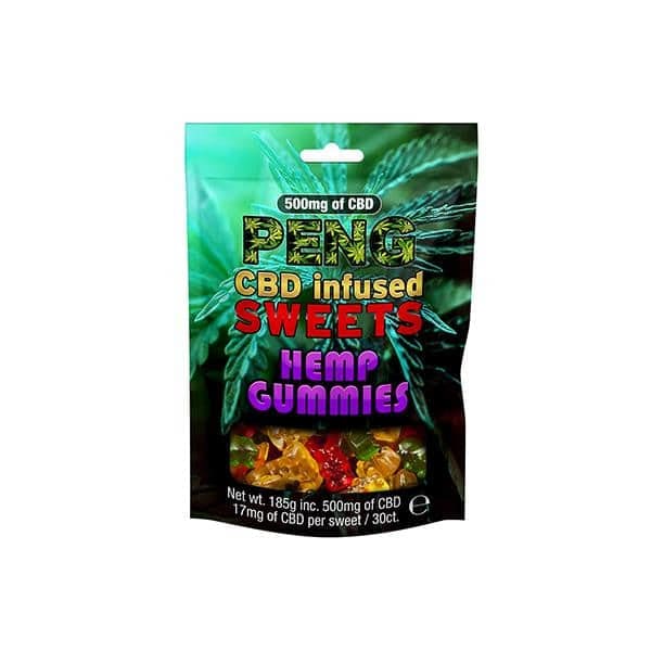 500mg Sweets | Hemp Gummies By Peng CBD Infused