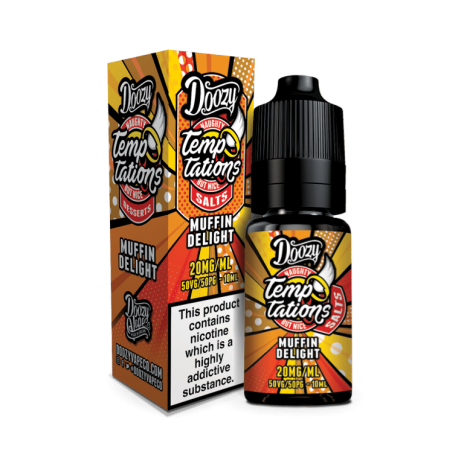 Muffin Delight |Doozy Vape Co Temptations Nic Salt